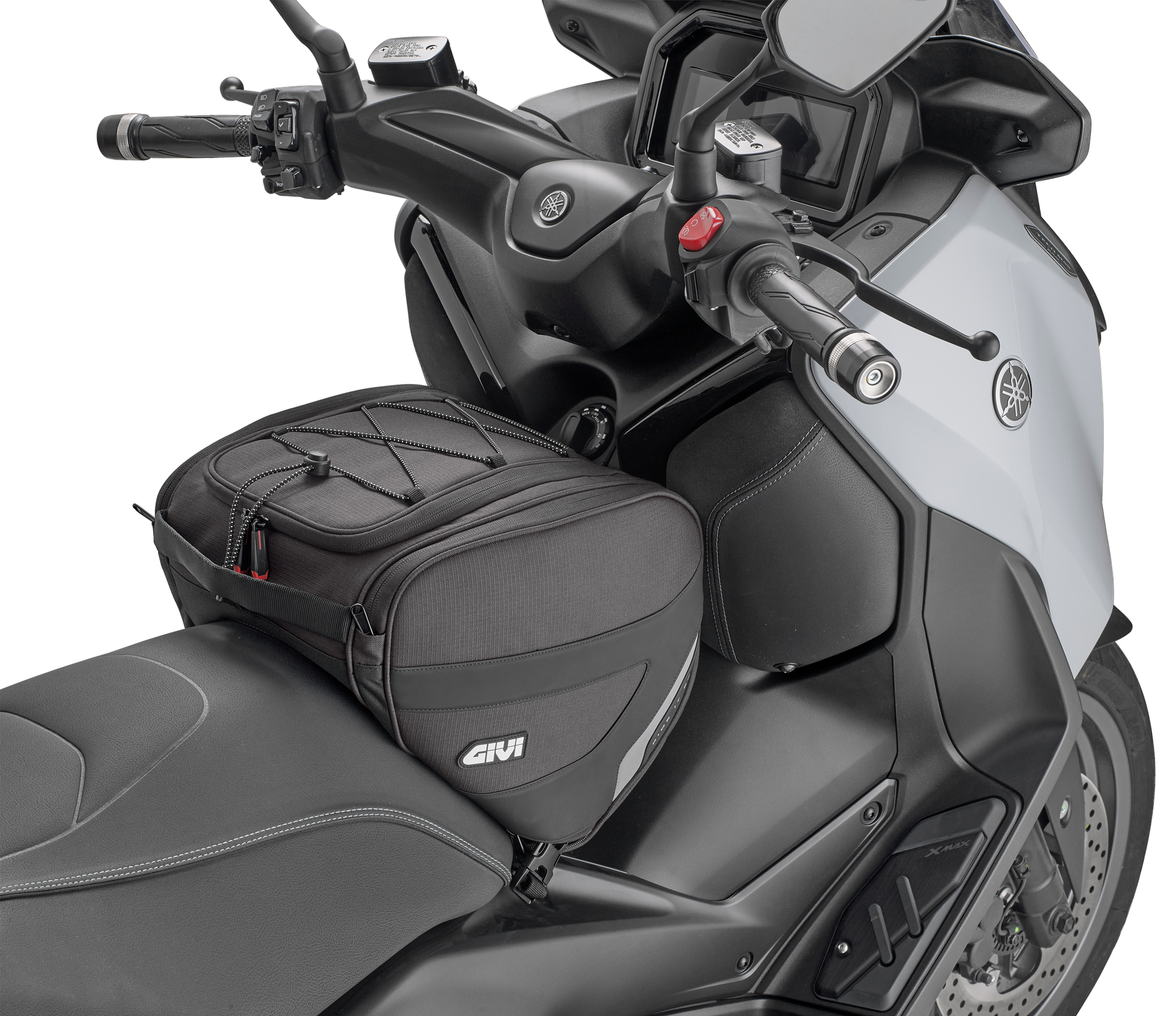 EASY16 Borsa tunnel da scooter montata su Yamaha x max 300 tech max (25)